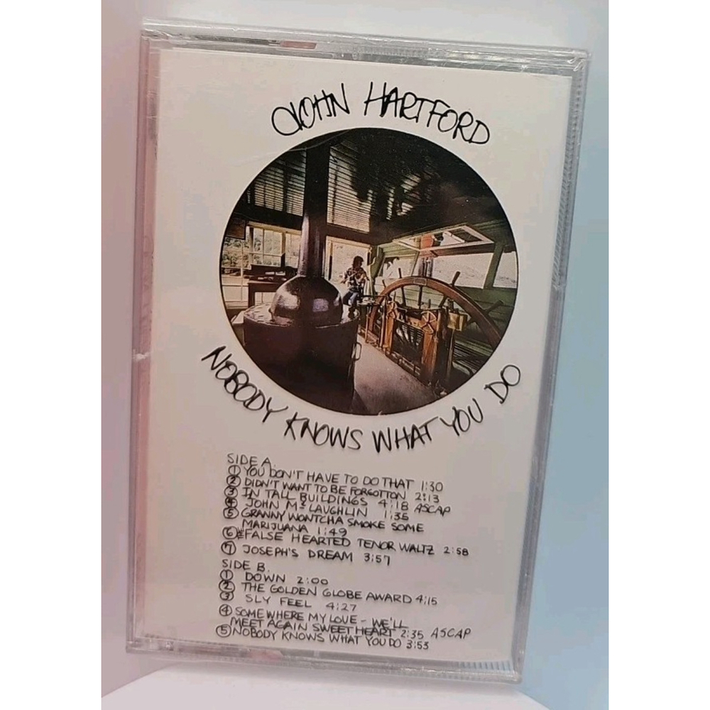 John Hartford Nobody Knows What You Do (Cassette Tape) New Sealed FF 90028